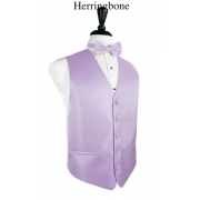 Lavender Tuxedo Vest and Tie Set in Assorted Patterns